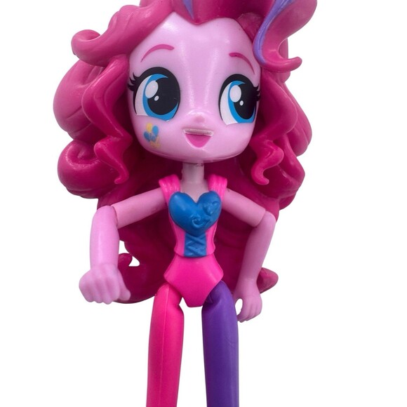2016 MY LITTLE PONY ROCKIN’ PINKIE PIE EQUESTRIA GIRLS DOLL~MINI 5’ - Picture 4 of 11